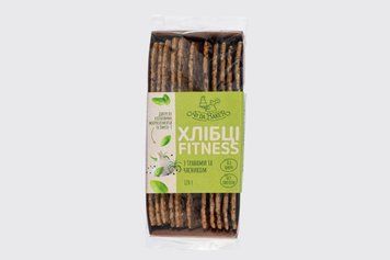 Хлібці &laquo;Фітнес з травами та часником&raquo; 120 г 1826 фото